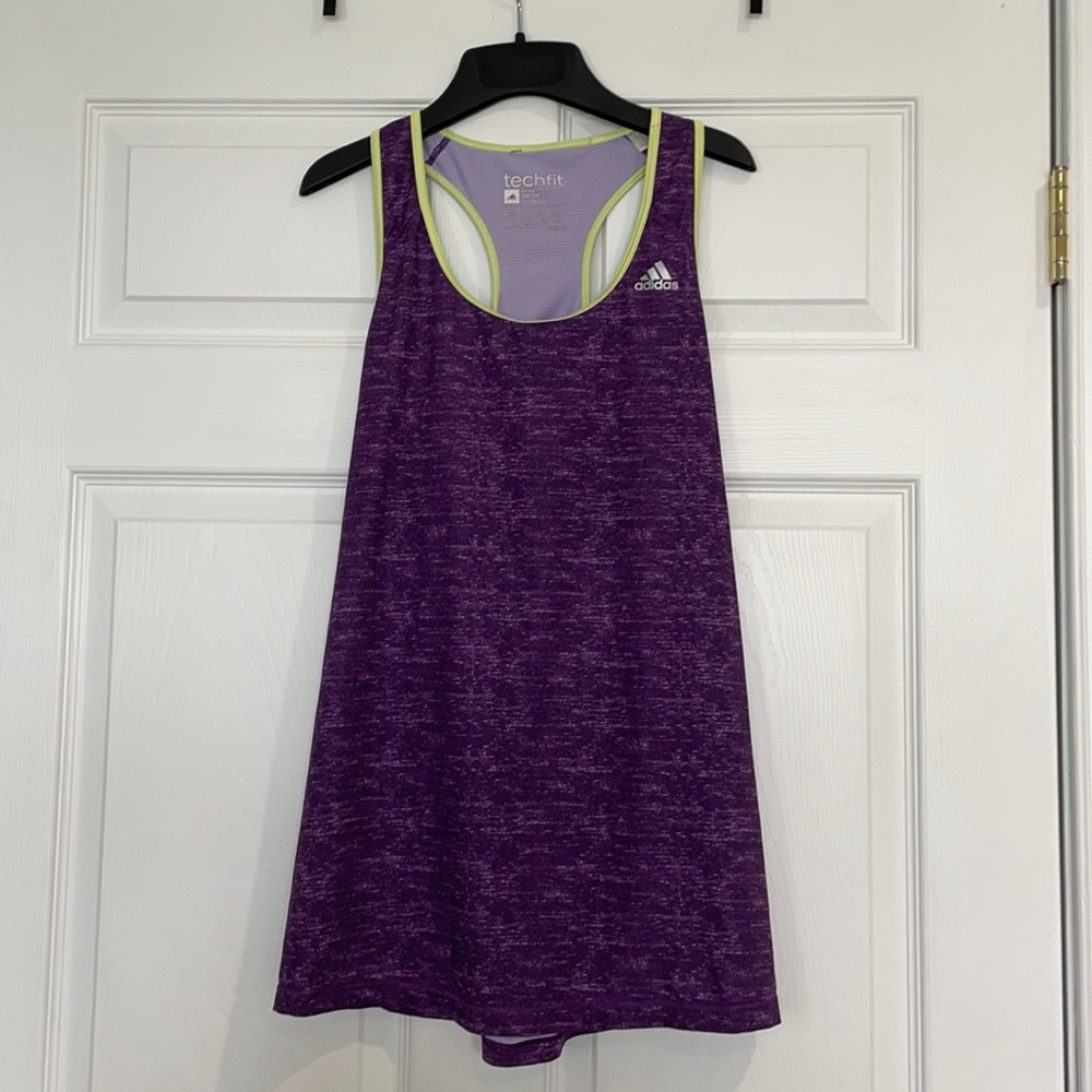 Adidas women’s  techfit climacool tank top, size L